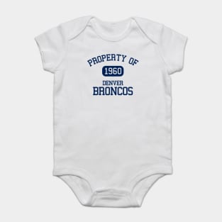 Property of Denver Broncos Baby Bodysuit